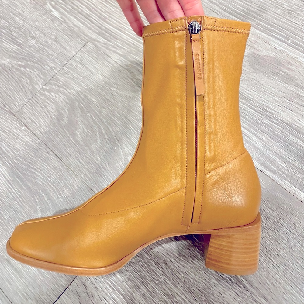 Reformation Louie Stretch Sock Bootie 7.5